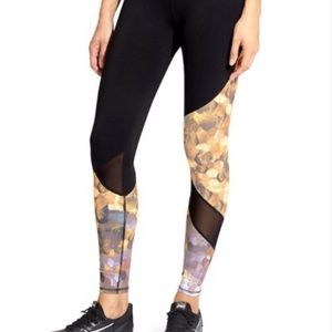 Athleta Asymmetrical Mesh Sonar Tight